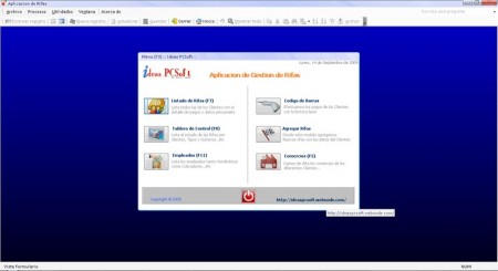 3) Aplicación de Rifas 