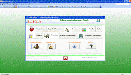 7) Recepciones, Ordenes de Compras..